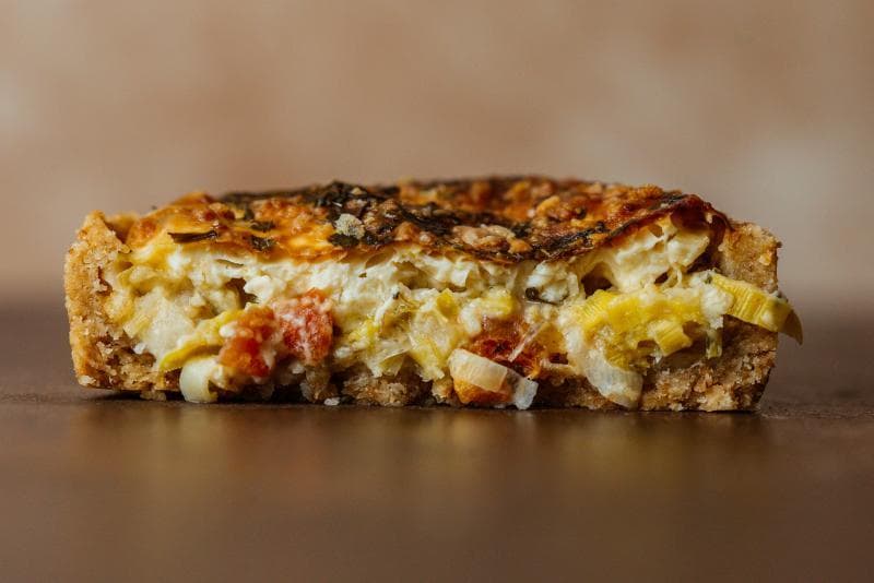 Mini Quiche de Espinafre Integral