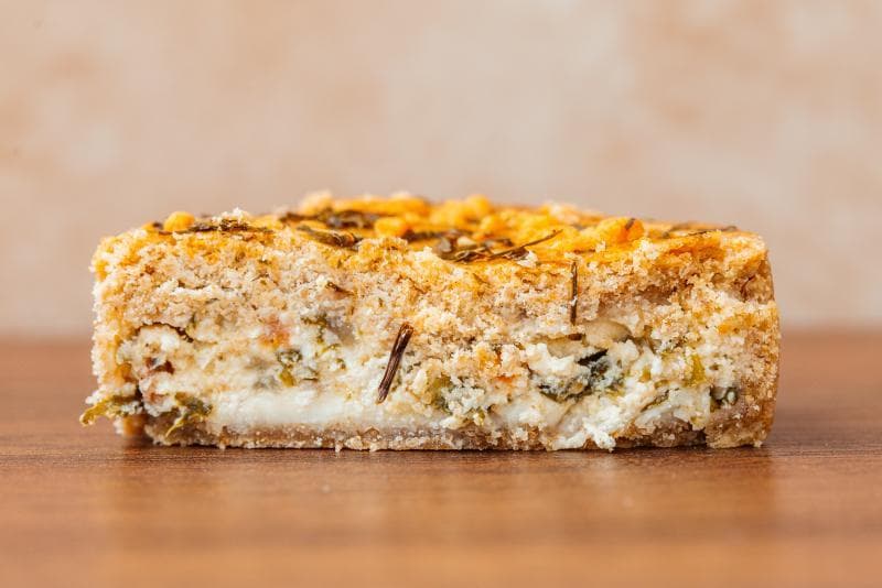 Mini Torta de Espinafre com Ricota Integral